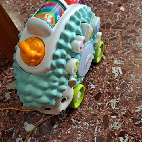 Fisher-Price Linkimals Happy Shapes Hedgehog Toy used with lights and sounds