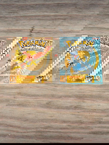 Pokémon Gold & Silver για Nintendo 3DS (κουτιά μόνο, εξαργυρωμένοι κωδικοί)