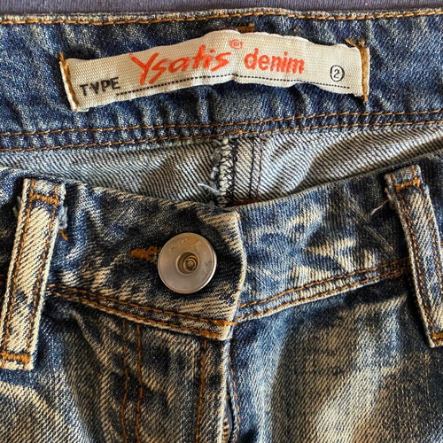 Ysatis denim vintage bermuda size medium