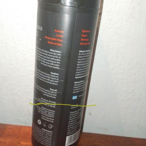 Exesio hair loss shampoo for men and women