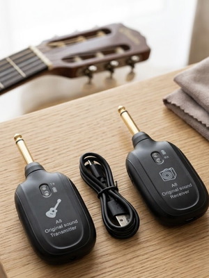 Wireless transmitter and receiver system for guitar and bouzouki new