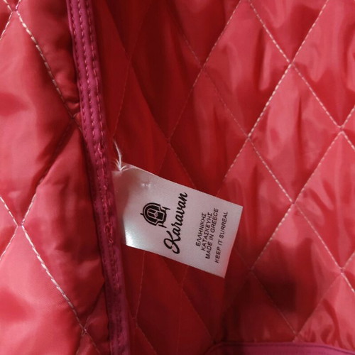 Karavan colorful quilted outerwear like new