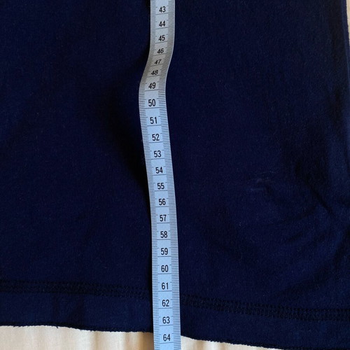 Hollister men's teen T-shirt with buttons size S like new, dark blue