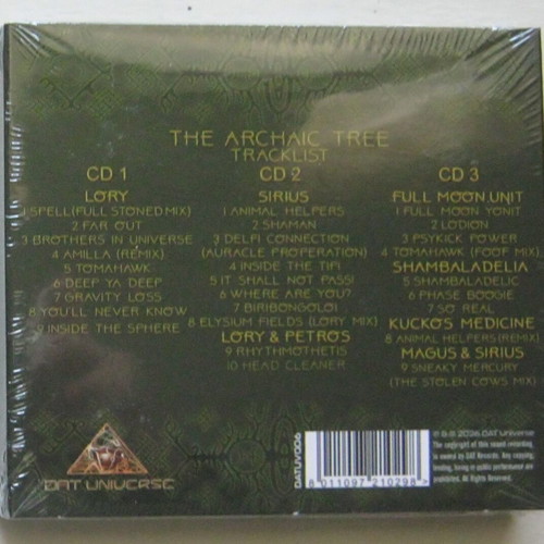 LORY The Archaic Tree 3-CD set new, electronic