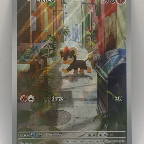 Pokemon Card Litleo 139/132 Illustration -  5,00 - Vendora.cy