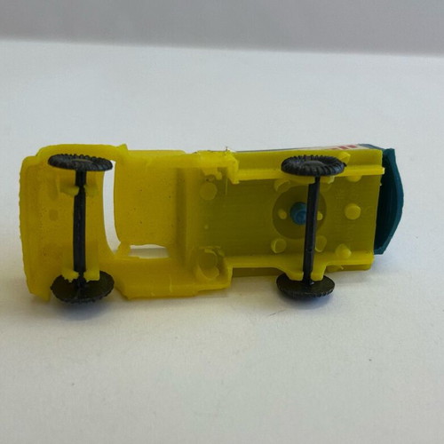 Vintage Jean Germany Plastic Truck Shell used, good condition