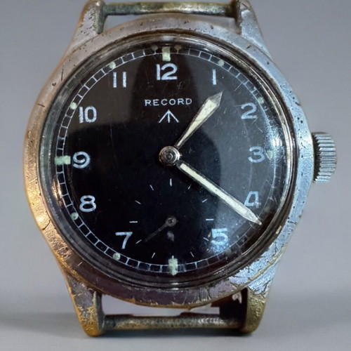 Record Dirty Dozen WWII watch used, British Army