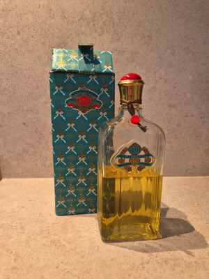 4711 Blue & Gold Double Eau de Cologne 500ml vintage gift set
