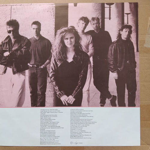 T'PAU Rage LP rock album like new