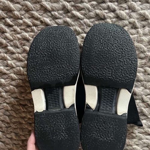 Vagabond sock-style boots used, black ankle shoes