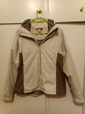 Quechua Decathlon Creation jacket like new, beige and brown, size L