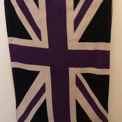 Superdry women's scarf like new cotton reversible