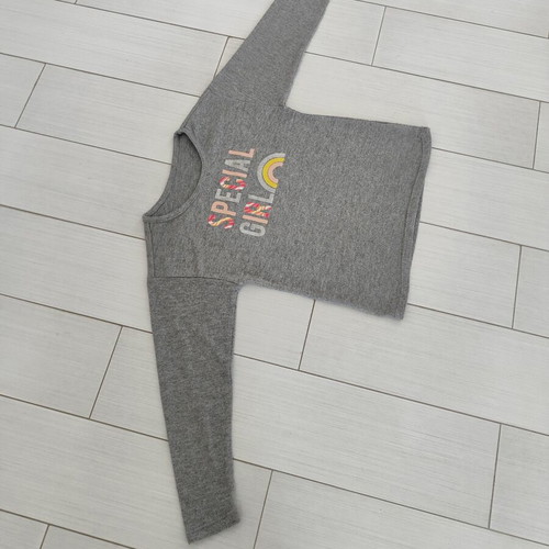 Long-sleeve T-shirts for girls size 10 like new, multicolor set of 7