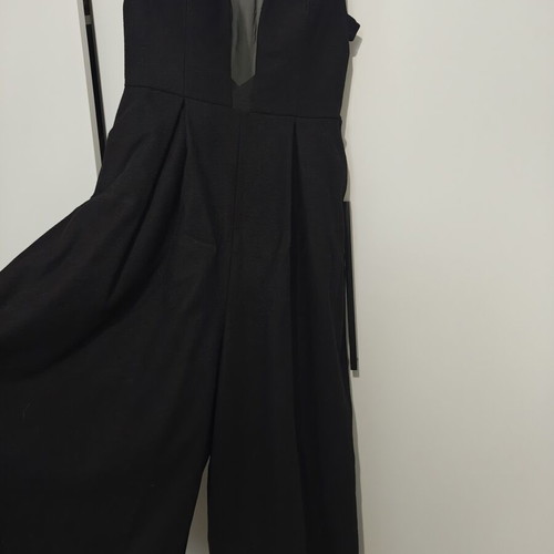 Ioanna Kourbela black jumpsuit with pockets, size S