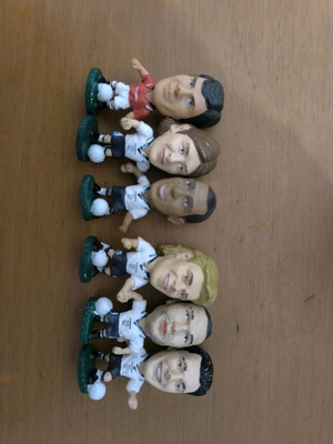Corinthian football figures used, authentic