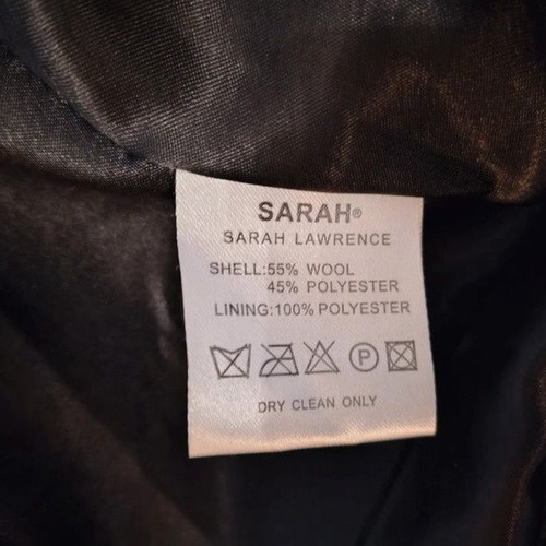 Sarah Lawrence jacket used, black, size S