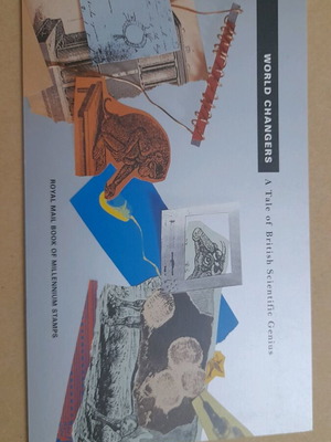 UK booklet stamps World Changers new