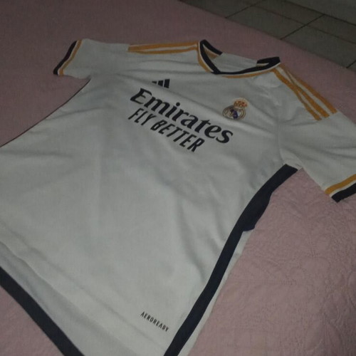 Real Madrid jersey used, size 13-14y, white