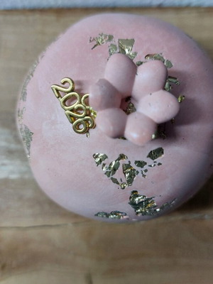 Gouri Pomegranate handmade from porcelain like new