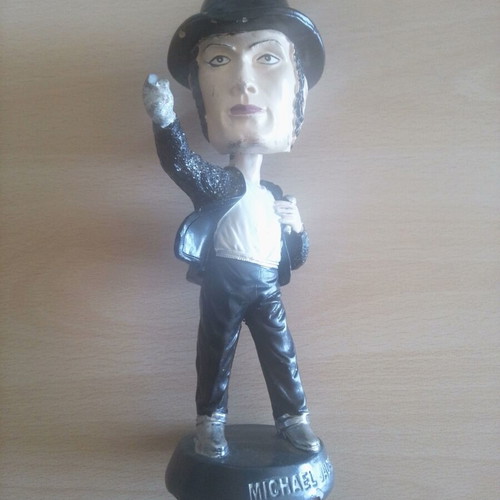 Michael Jackson collectible figure miniature used, 20 cm height