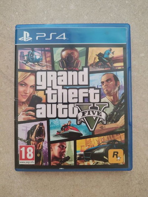 GTA 5 за PS4 в отлично състояние като нов