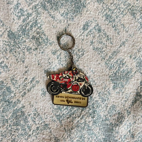 Kevin Schwantz MOTOGP Keychain like new