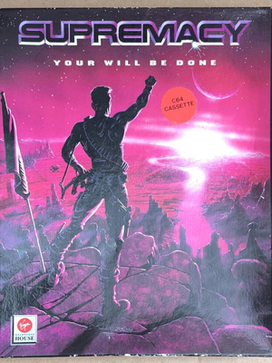 Supremacy Your Will Be Done Commodore Cassette like new