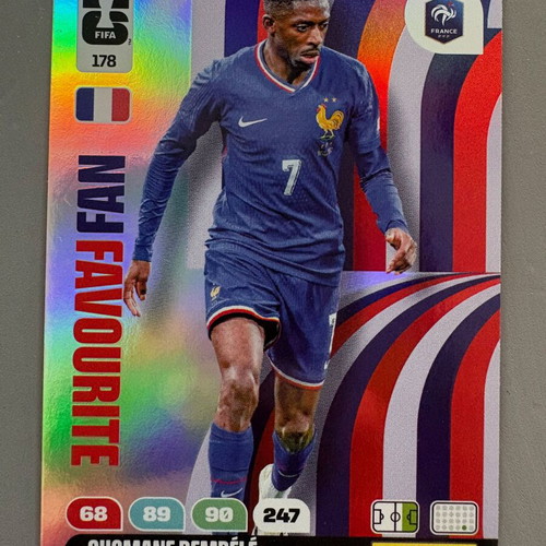 Ousmane Dembele France 178 Fan Favourite FIFA World Cup 2026 sticker like new