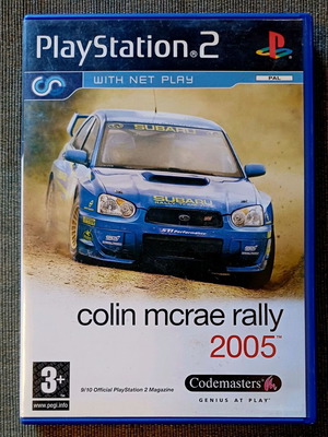 Colin McRae Rally 2005 παιχνίδι αγώνων για PS2