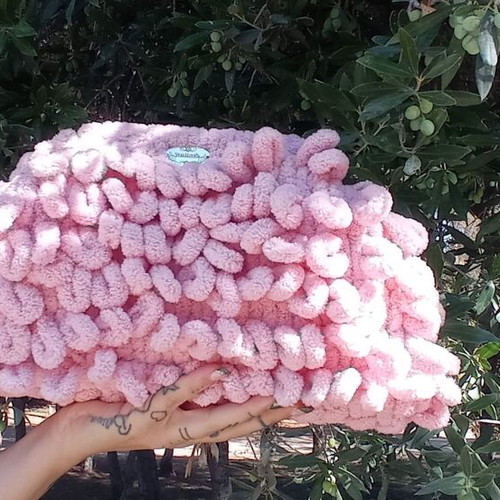 Handmade Puffy Bag 20cm with Metal Frame custom order