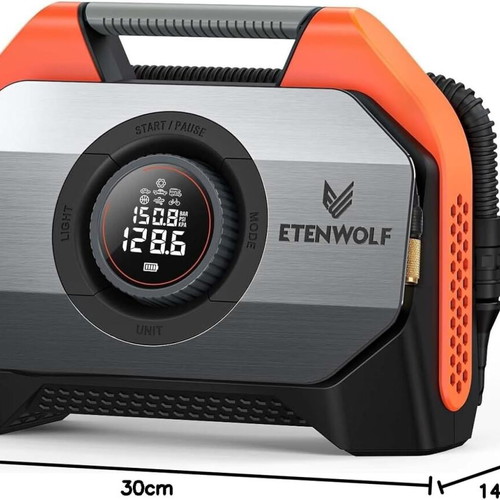 ETENWOLF Vortex S6 powerful cordless air compressor 160 PSI 42 l/min