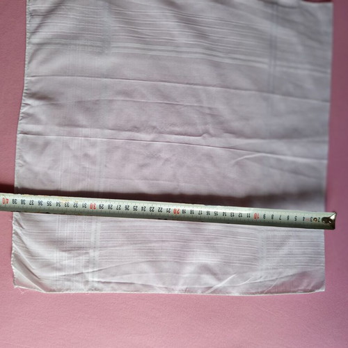 Vintage white cotton handkerchief 39x39 cm like new