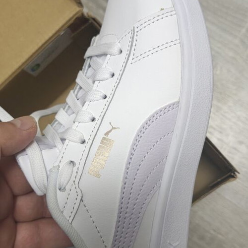 Puma Smash 3.0 sneakers size 35.5, like new, white