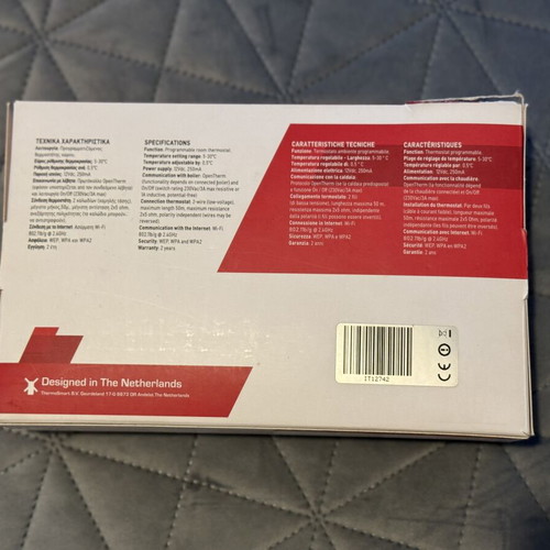 ThermoSmart Wi-Fi thermostat ZeniΘ new