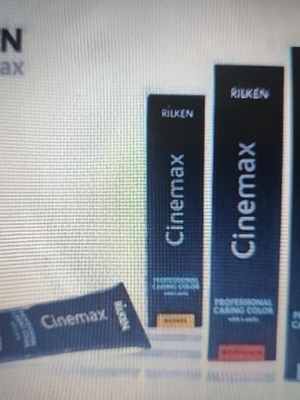 Cinemax Hair Dye new with free small oxidant