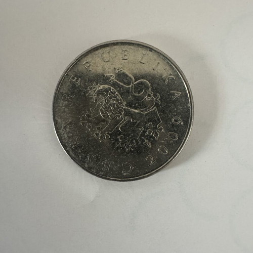 1 Koruna Česka coin 2021 like new, Saint Wenceslas crown