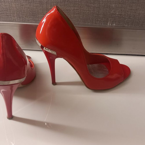 Sante shoes red pumps size 36 used