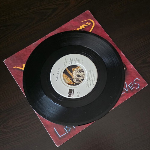 Was (Not Was) Listen Like Thieves 7" vinyl single used, pop