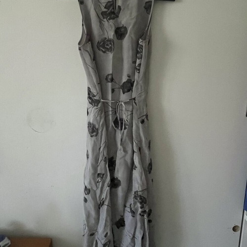 Vintage 90s tie back floral dress like new, size XS-S
