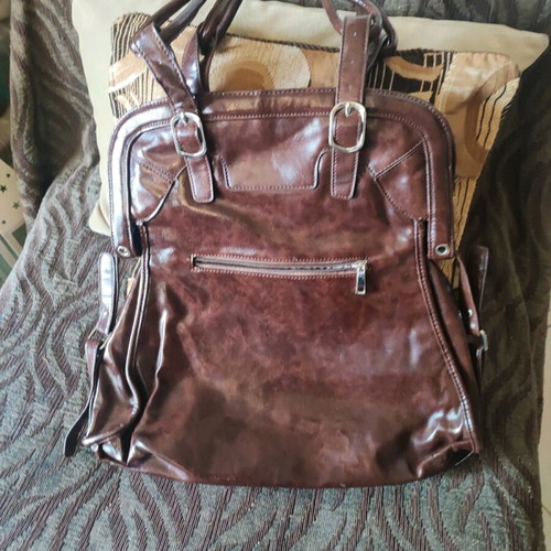 Brown handbag like new