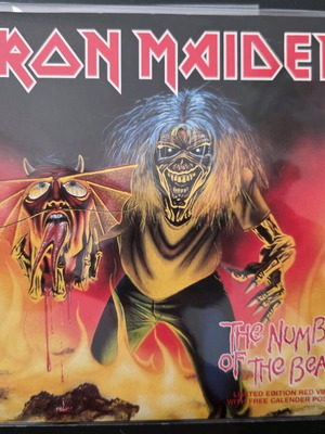 Iron Maiden The Number of the Beast βινύλιο μεταχειρισμένο