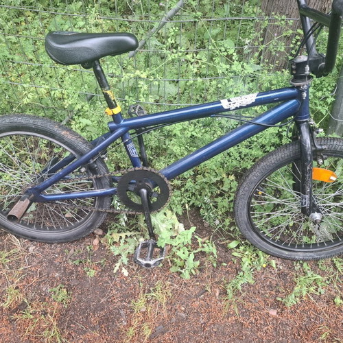 Original Vintage BMX Haro used, blue, 20 inch