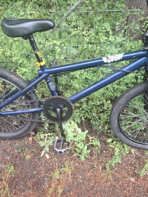 Original Vintage BMX Haro used, blue, 20 inch