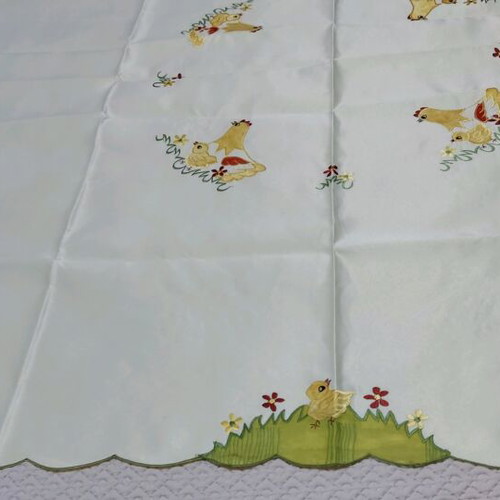 Easter tablecloth new 1.35x1.35