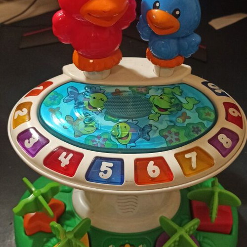 Fisher Price vintage bird toy used