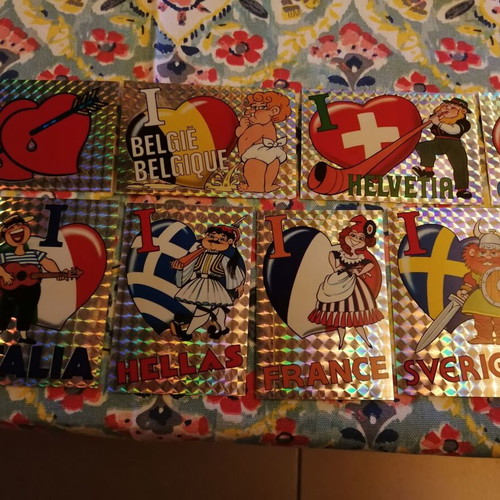 Collectible 90s stickers new, pack of 50 pieces