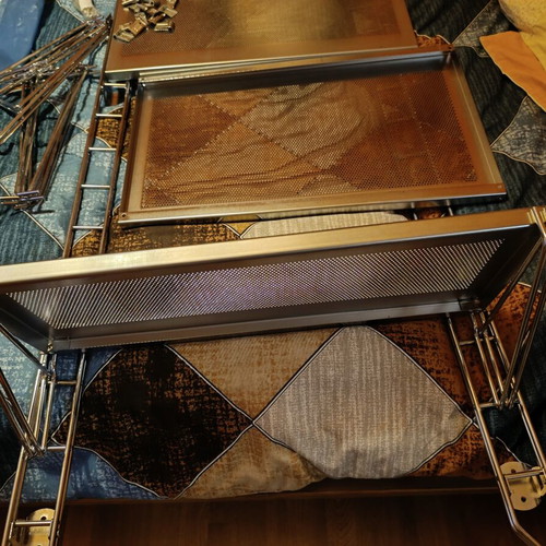 Stainless Steel 4-Level Support Base like new