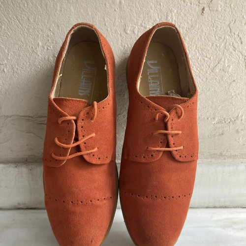 Villains SF Orange shoes used size 43.5 moccasins