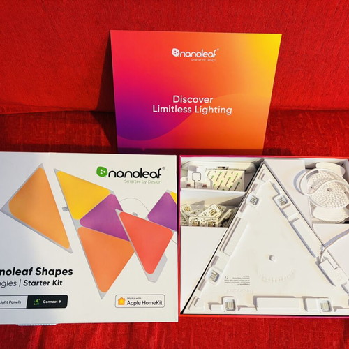 Nanoleaf Shapes Triangles Starter Kit, 9 panels