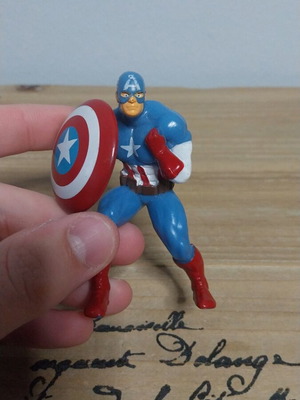 Captain America mini figure used Marvel
